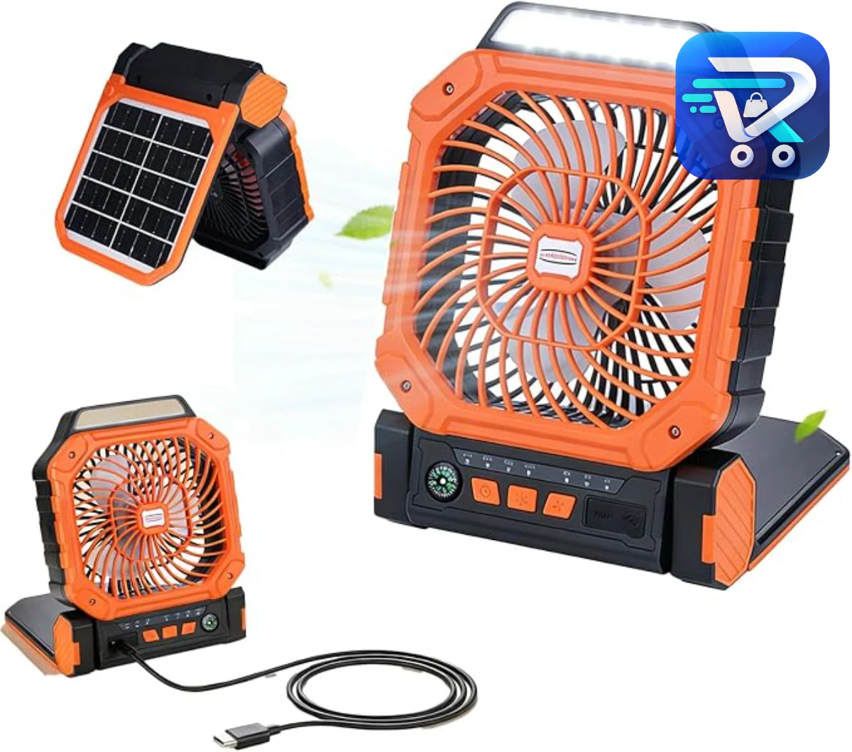 X16 Solar Rechargeable Fan