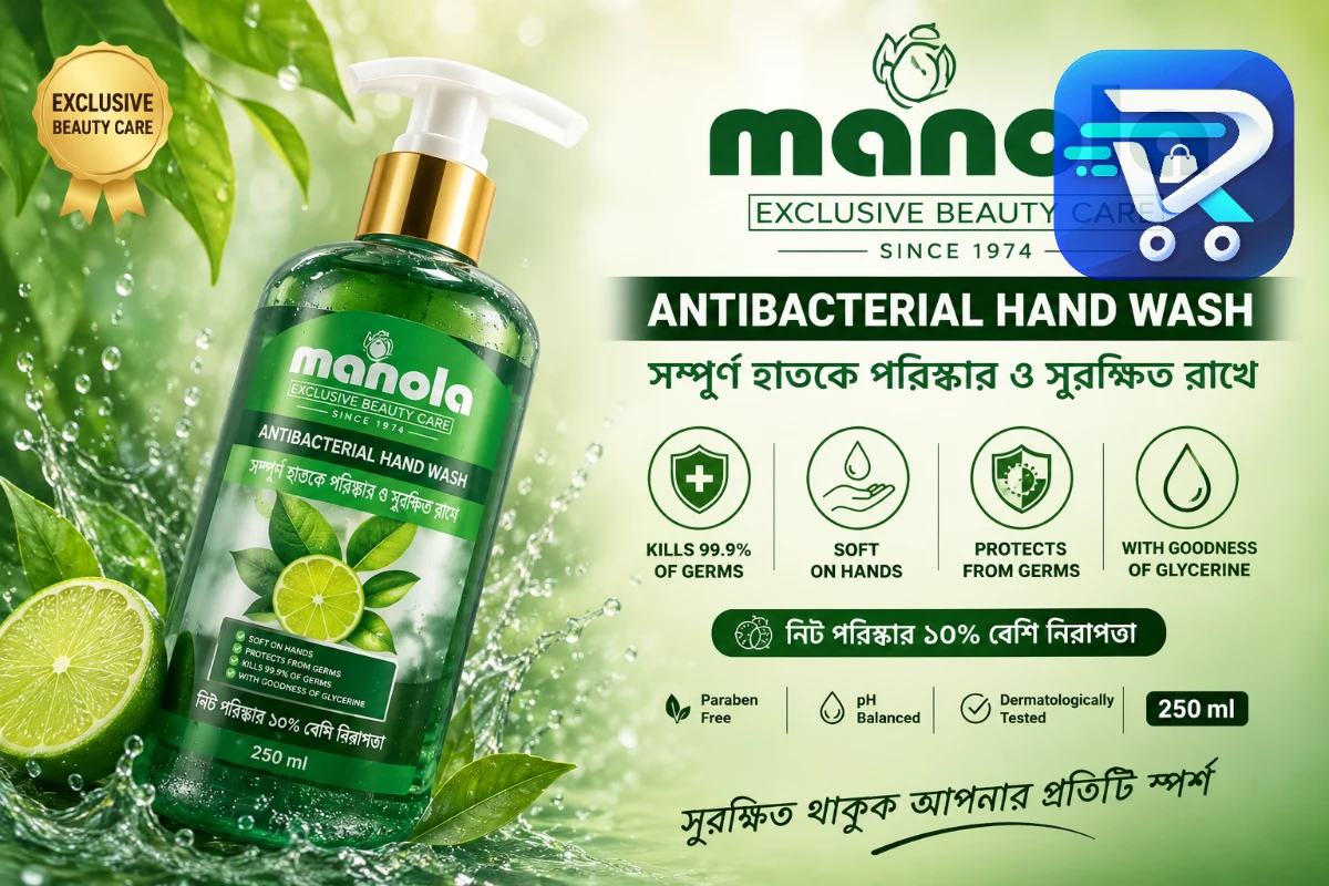 Manola Floral Essence Antibacterial Hand Wash