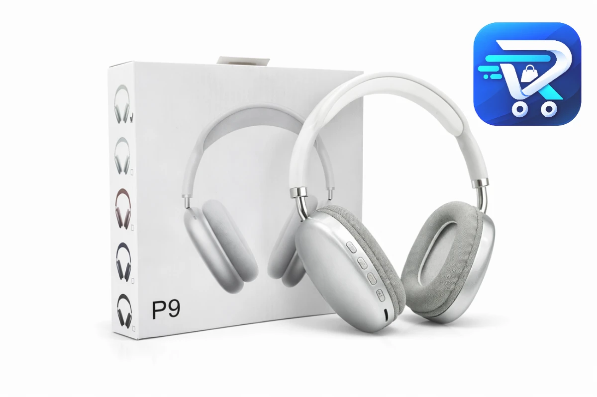 P9 Wireless Bluetooth Headphones – Over-Ear Stereo Sound with Stylish Design
