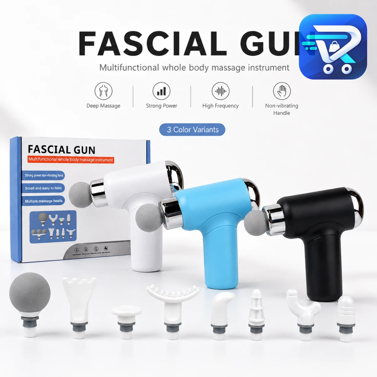 Fascia Light Age Massager Gun