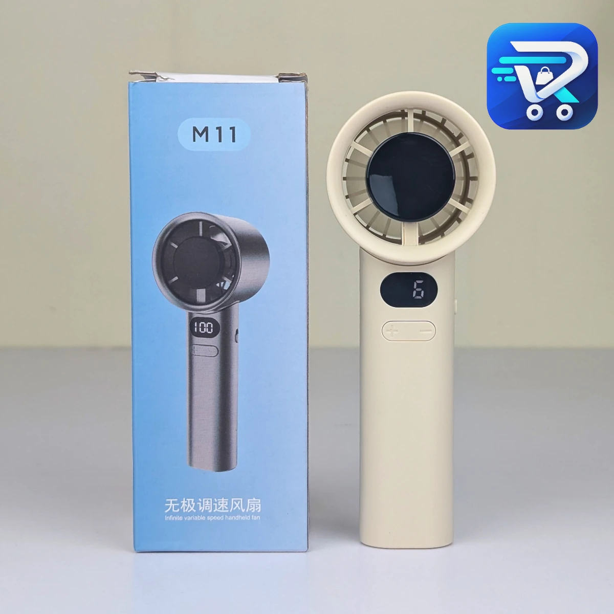 M11 Handheld Fan Portable Bladeless Mini Fan rechargeable